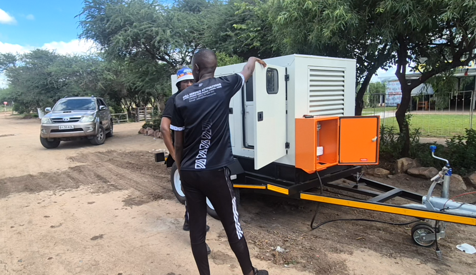 Generator at work